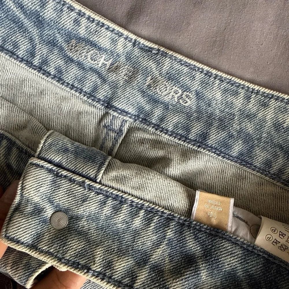 Auth MK Denim Skirt